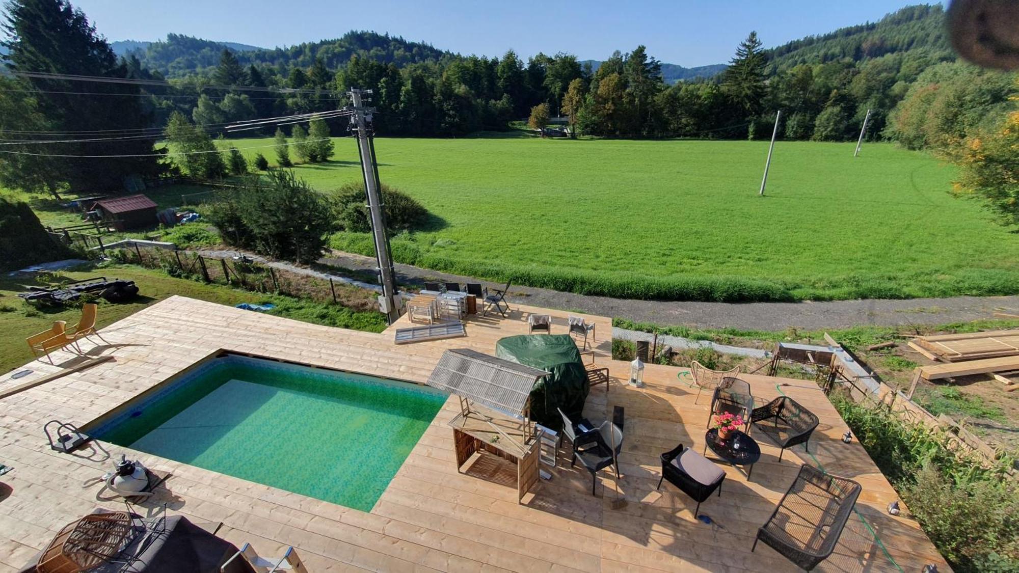 Wellness-Beskydy Villa Prostřední Bečva Bagian luar foto